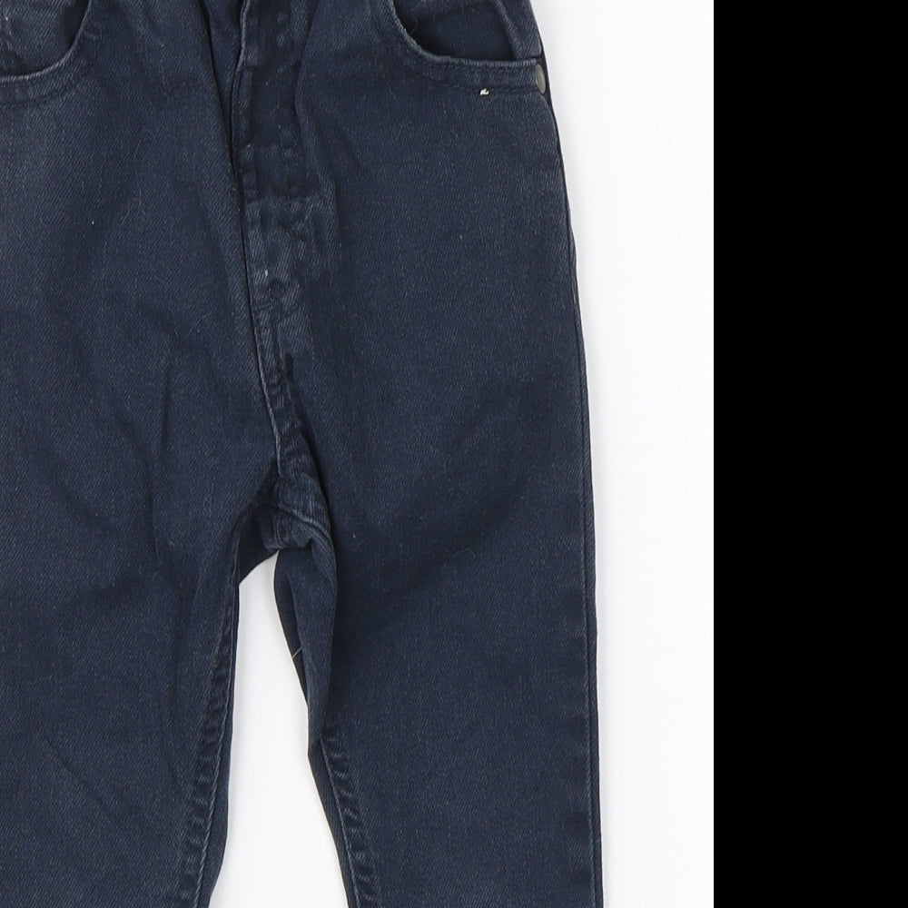 George Boys Blue  Denim Straight Jeans Size 3-4 Years