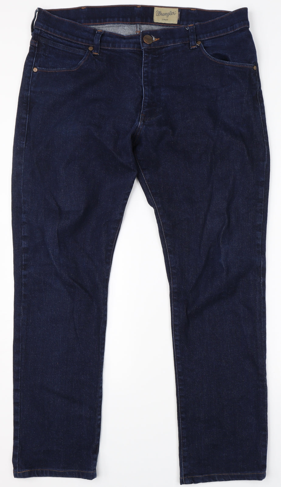 Wrangler Mens Blue   Straight Jeans Size 36 L34 in