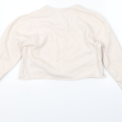 Misselfridge Womens Pink   Shrug Sweatshirt Size 6
