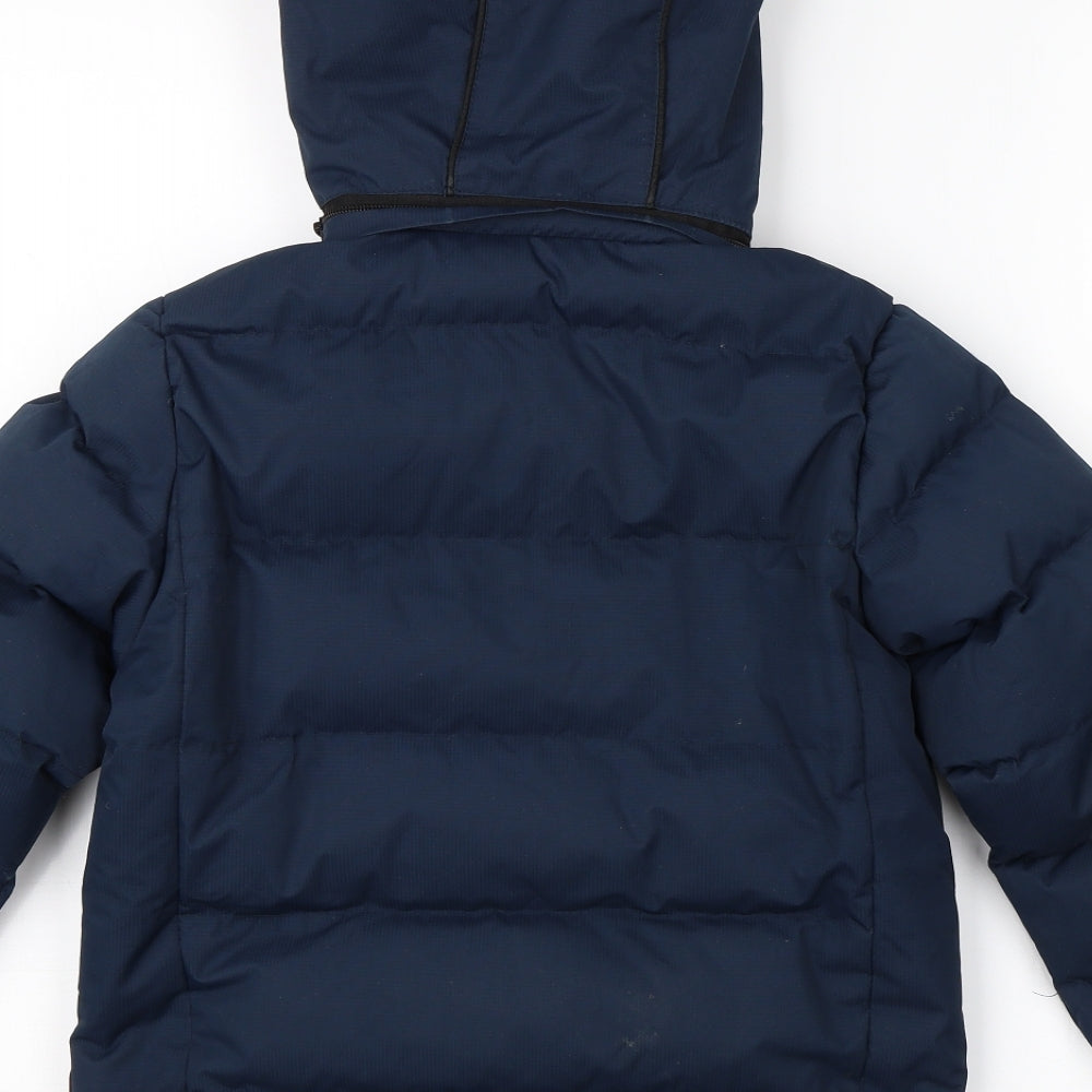 Tresspas Boys Blue   Rain Coat Coat Size 5-6 Years