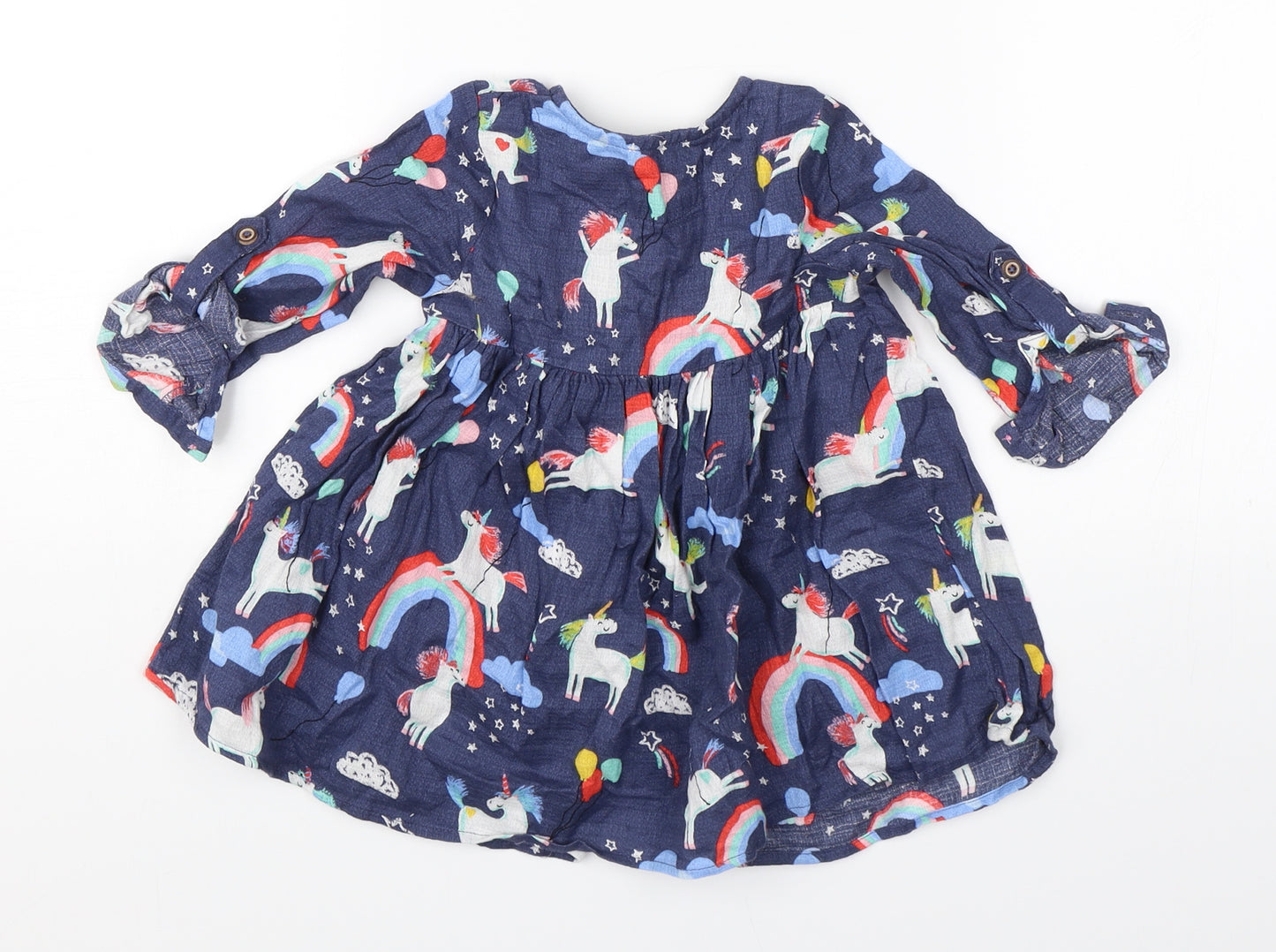 NEXT Girls Blue   A-Line  Size 9-12 Months