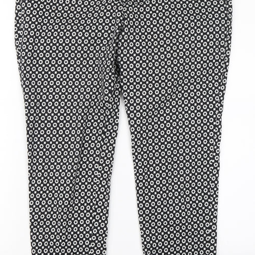 Atmosphere Womens Multicoloured Floral  Dress Pants Trousers Size 12 L24 in