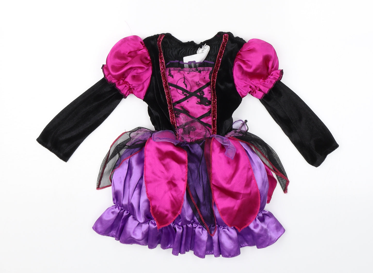 Preworn Girls Purple   Tutu Dress  Size 12-18 Months  - halloween