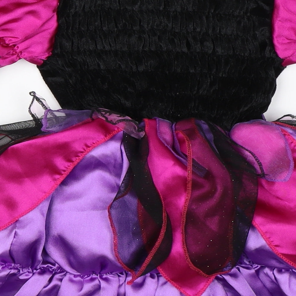 Preworn Girls Purple   Tutu Dress  Size 12-18 Months  - halloween