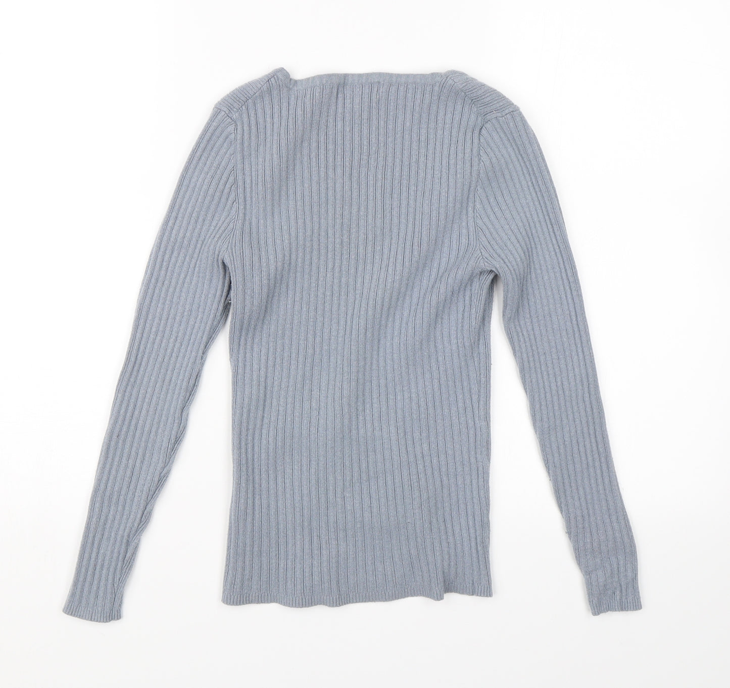 Primark Womens Blue  Knit Pullover Jumper Size M