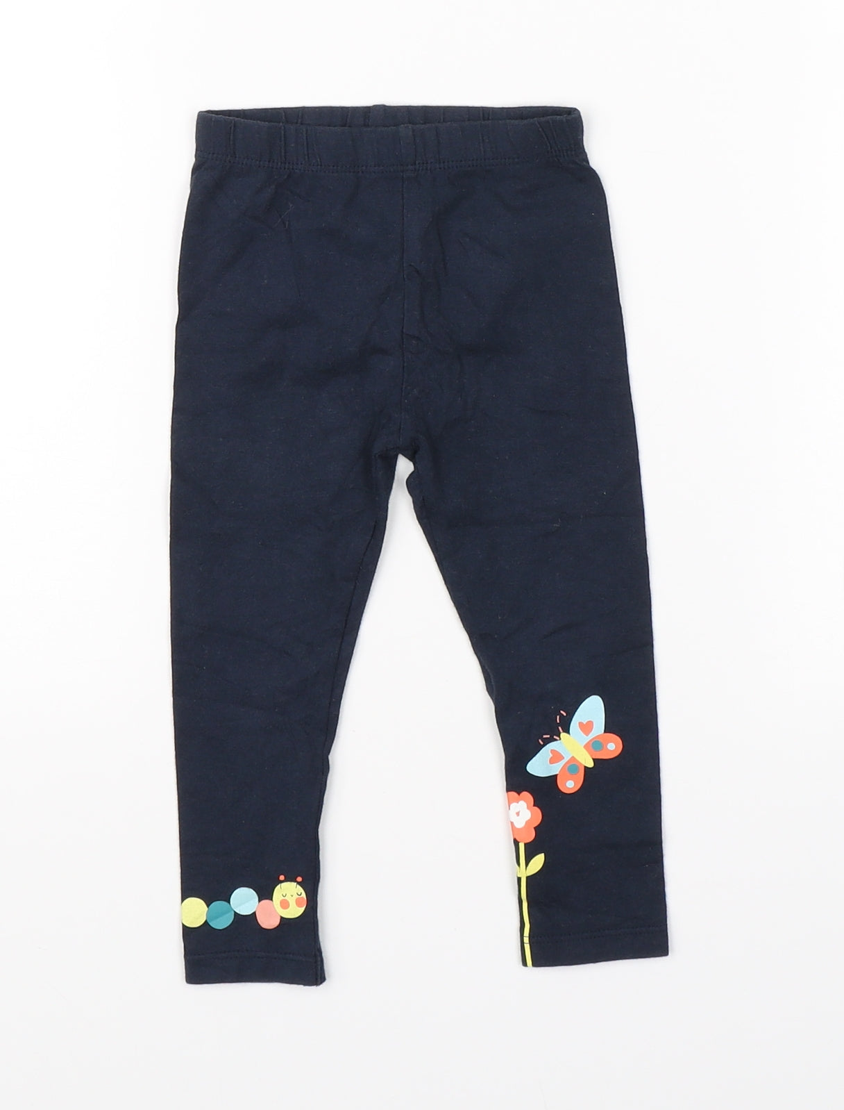 Nutmeg Girls Blue    Pyjama Pants Size 18-24 Months