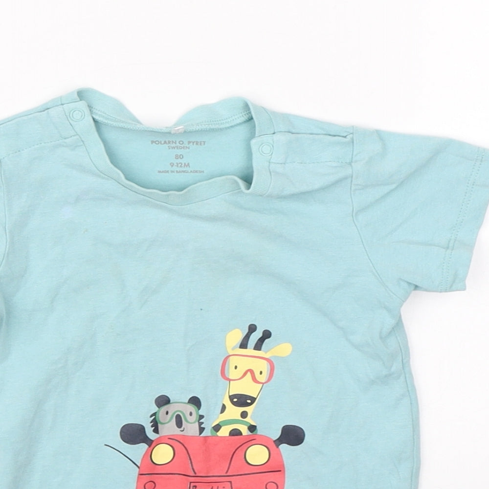 Polarn O. Pyret Baby Clear   Basic T-Shirt Size 9-12 Months
