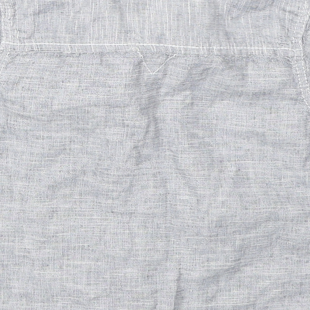 NEXT Boys Blue   Basic Button-Up Size 9-12 Months