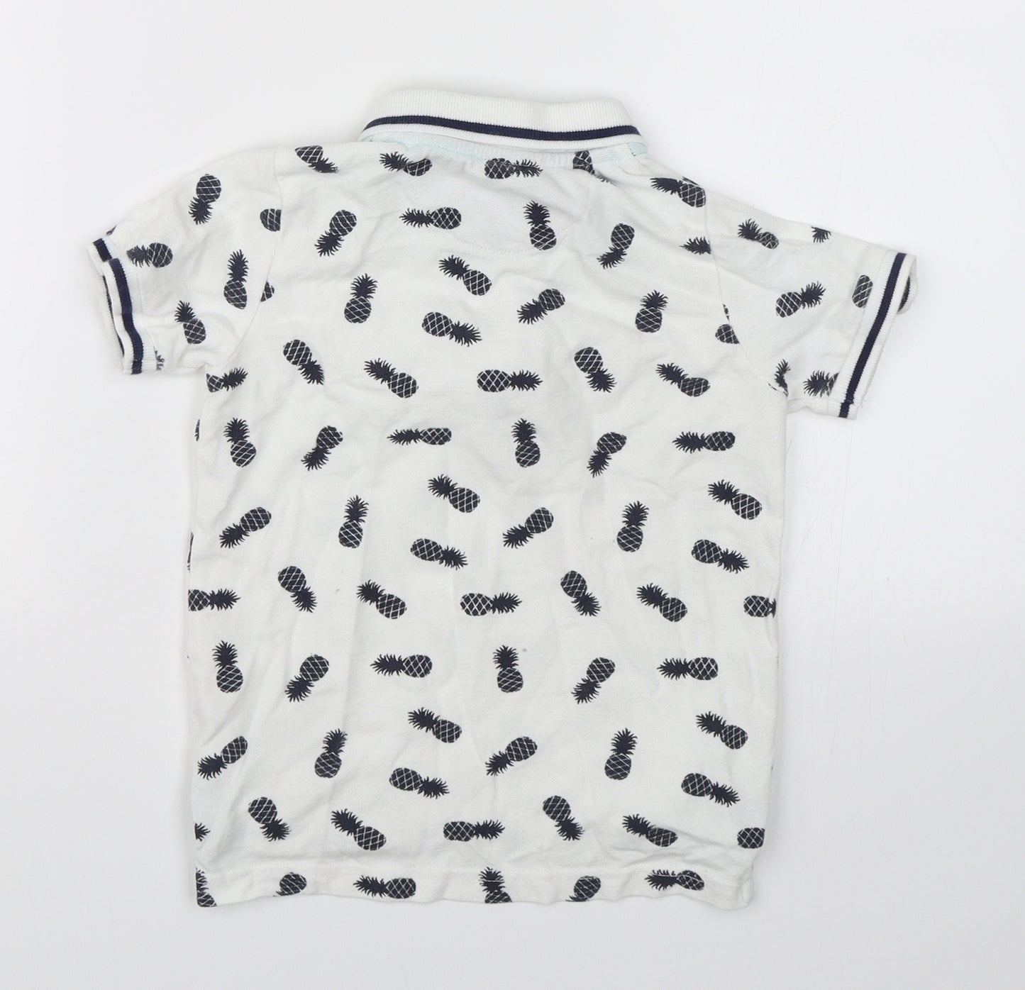 Nutmeg Boys White   Basic Polo Size 4-5 Years