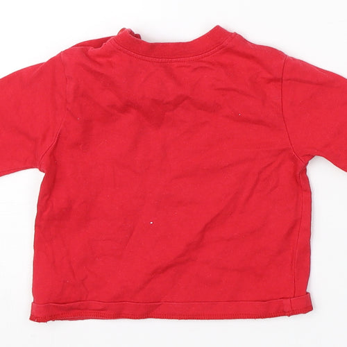 H&M Baby Red   Basic T-Shirt Size 0-3 Months