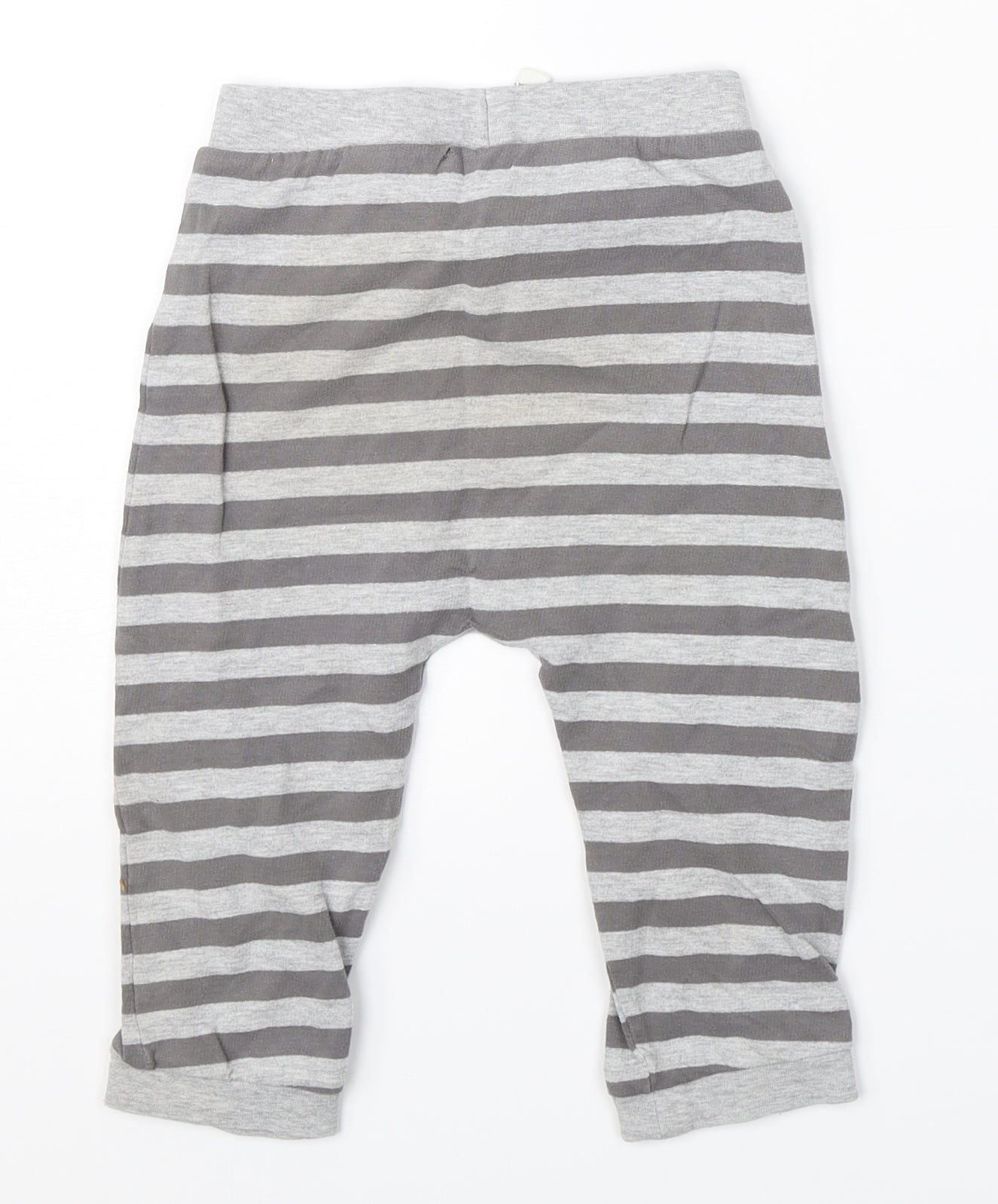 TU Boys Grey Striped   Pyjama Pants Size 18-24 Months