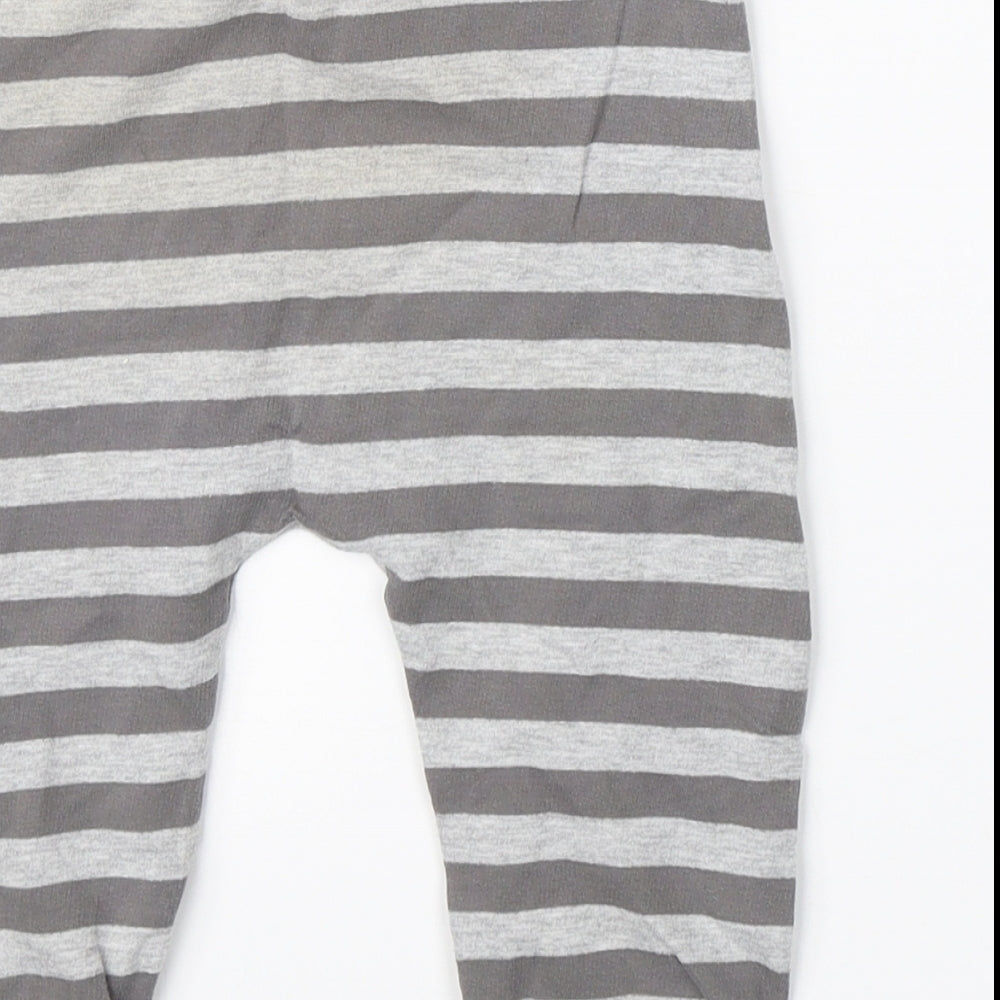 TU Boys Grey Striped   Pyjama Pants Size 18-24 Months