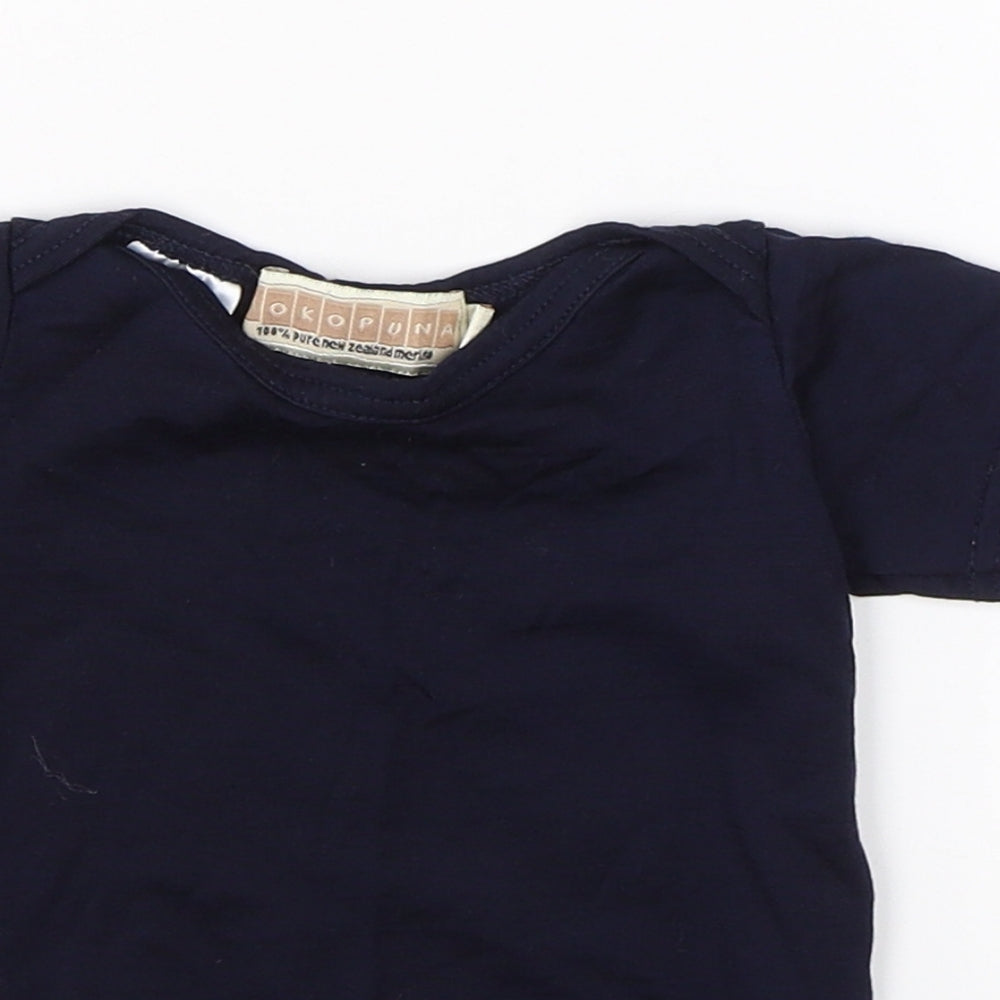 Mokopuna Baby Blue   Basic T-Shirt One Size