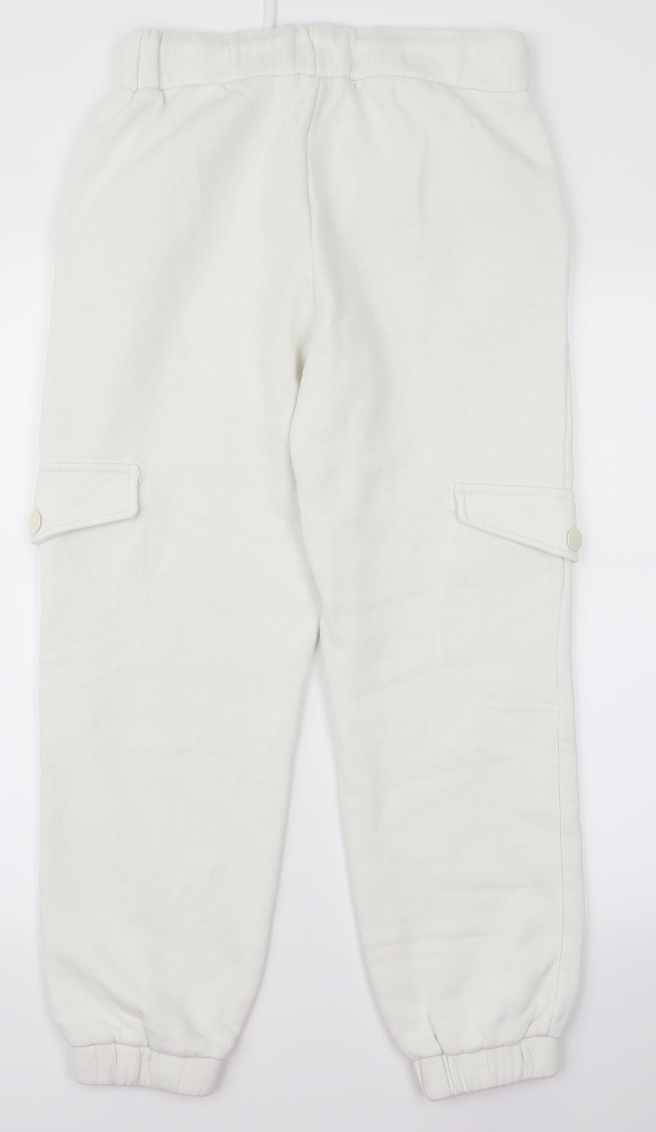Primark Womens White   Jogger Trousers Size 2XL L20 in