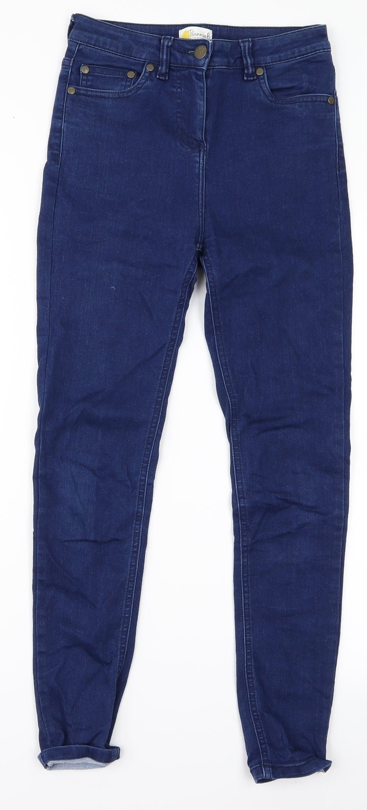 Johnnie B Womens Blue Skinny Jeans Size S L23 in