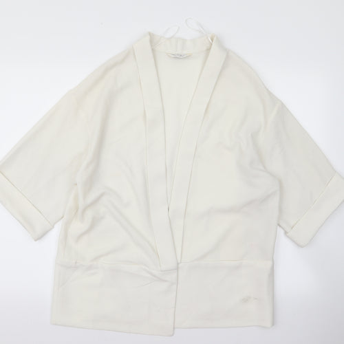 Miss Selfridge Womens White   Jacket  Size 10