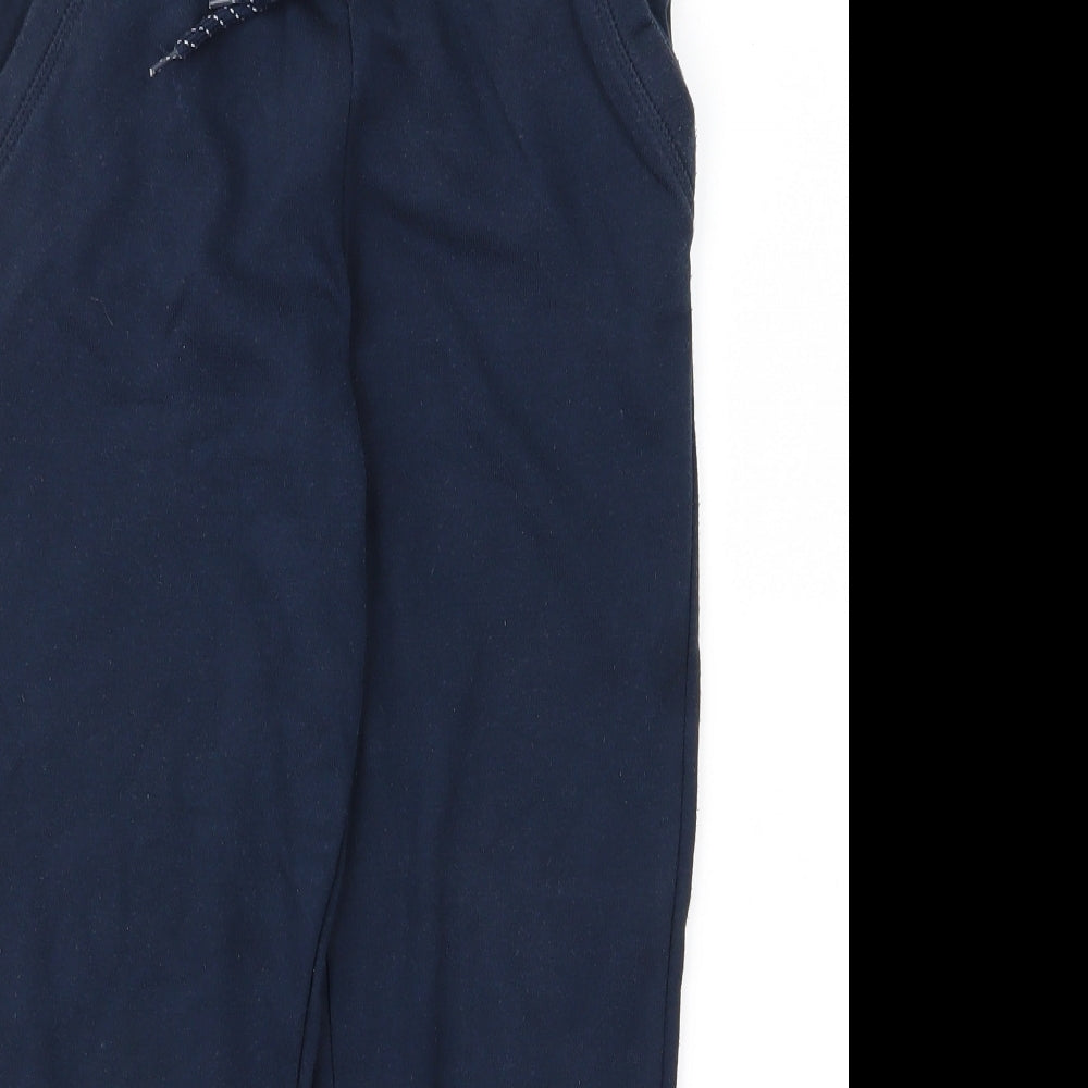 Primark Boys Blue   Jogger Trousers Size 7 Years