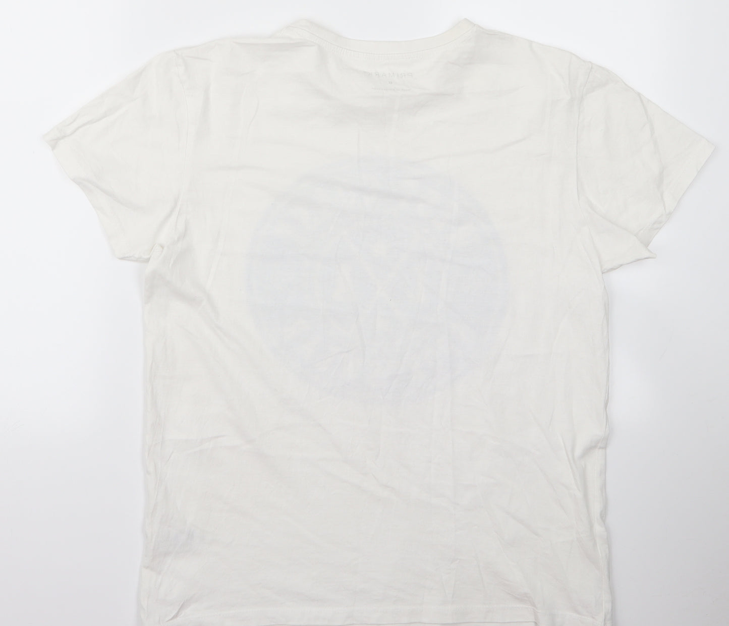 Primark Womens White   Basic T-Shirt Size M