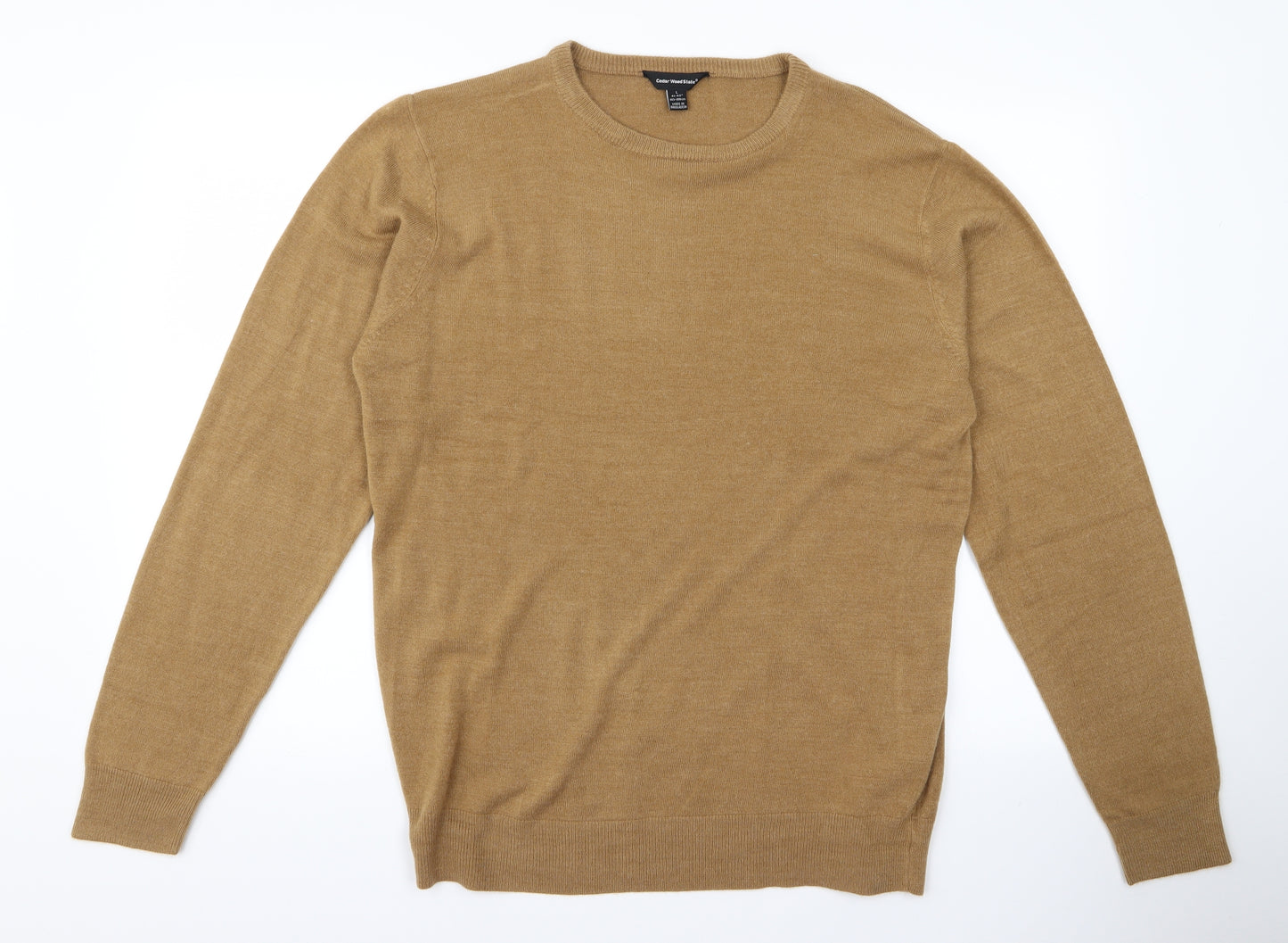 Primark Mens Brown   Pullover Jumper Size L