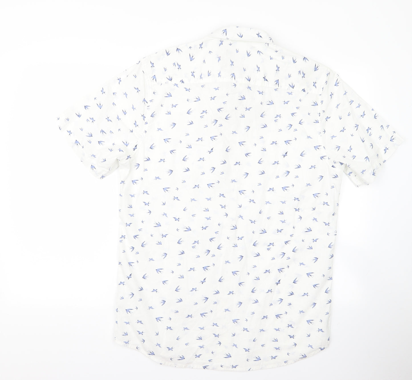 Primark Womens White   Basic Button-Up Size L