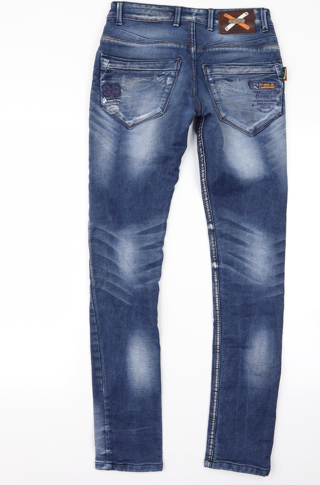 frox Mens Blue   Skinny Jeans Size 30 L30 in