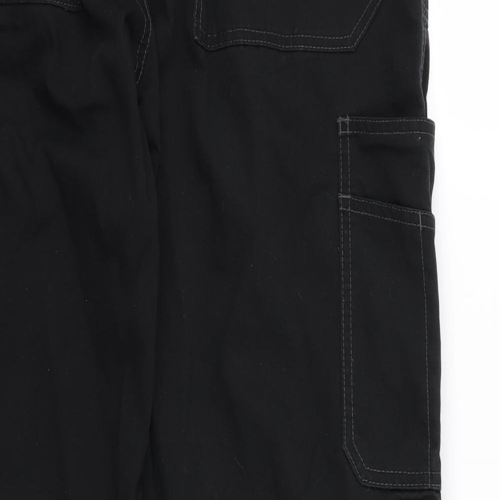 Stanley Mens Black   Cargo Trousers Size 34 L30 in