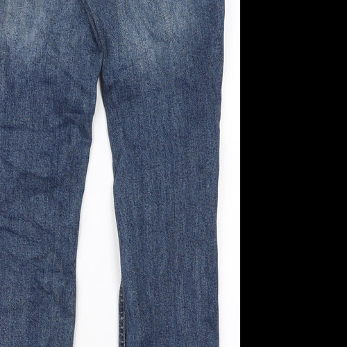 Preworn Womens Blue   Bootcut Jeans Size 34 L26 in
