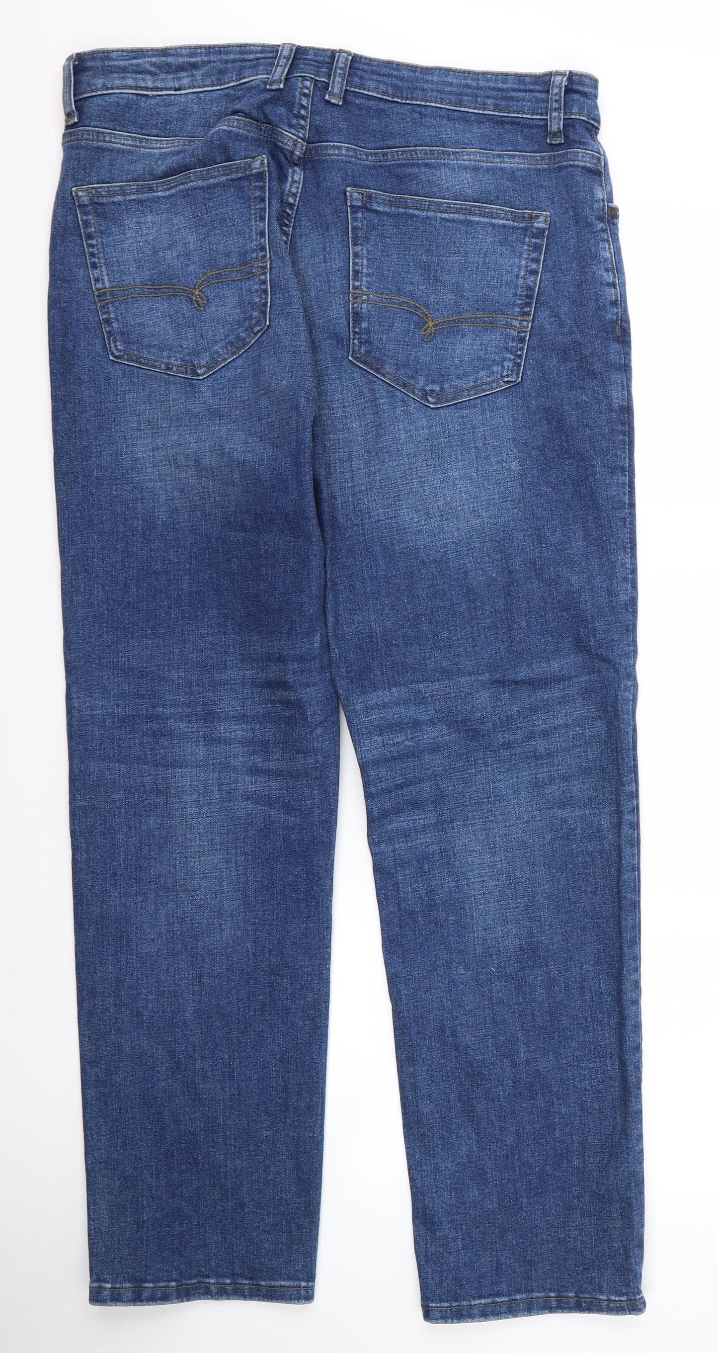 NEXT Mens Blue   Bootcut Jeans Size 34 L31 in