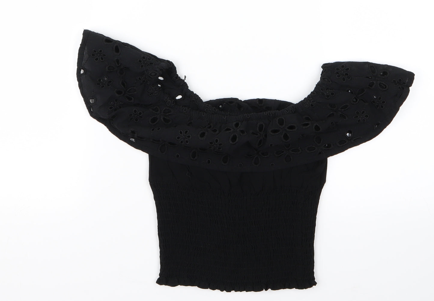 New Look Girls Black   Basic Blouse Size 10-11 Years