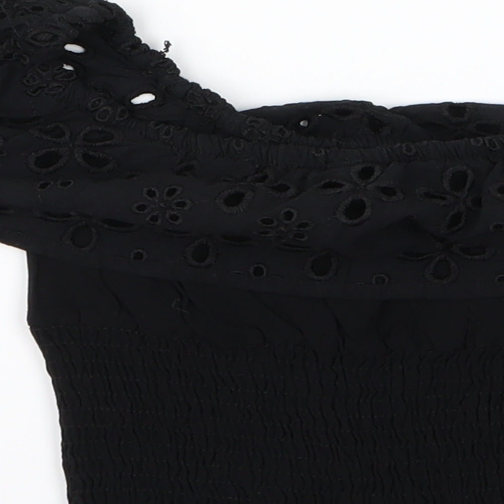 New Look Girls Black   Basic Blouse Size 10-11 Years