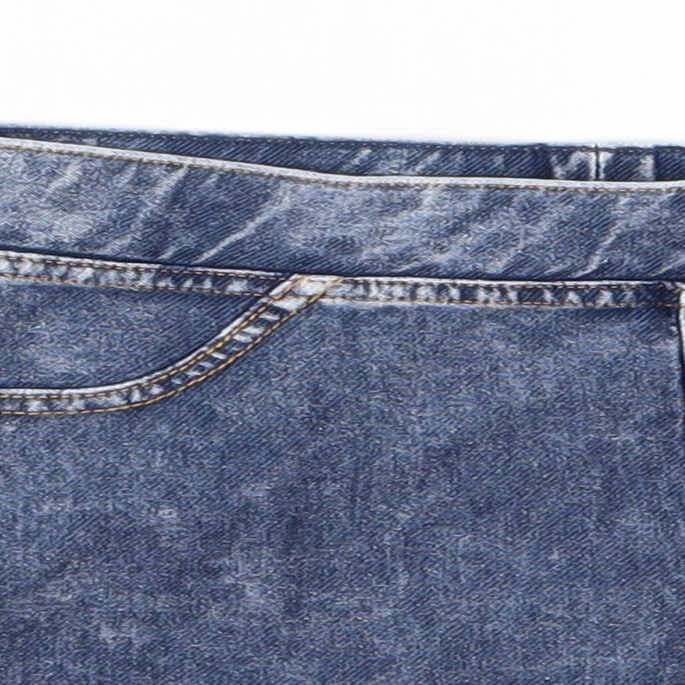 H&M Girls Blue   Hot Pants Shorts Size 10 Years