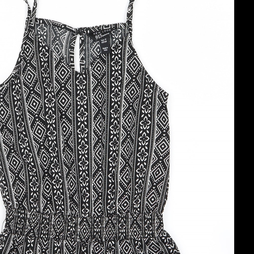 newlook Girls Grey   Playsuit One-Piece Size 12 Years