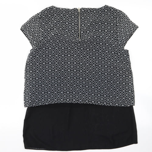 F&F Womens Black   Basic Blouse Size 12