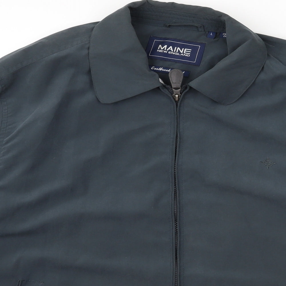 Maine Mens Green   Jacket  Size L