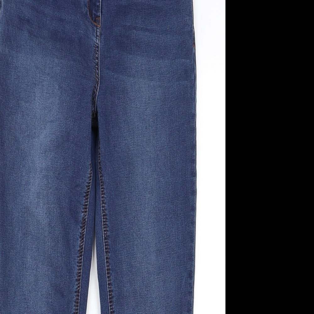 Papaya Womens Blue  Denim Skinny Jeans Size 12 L25 in