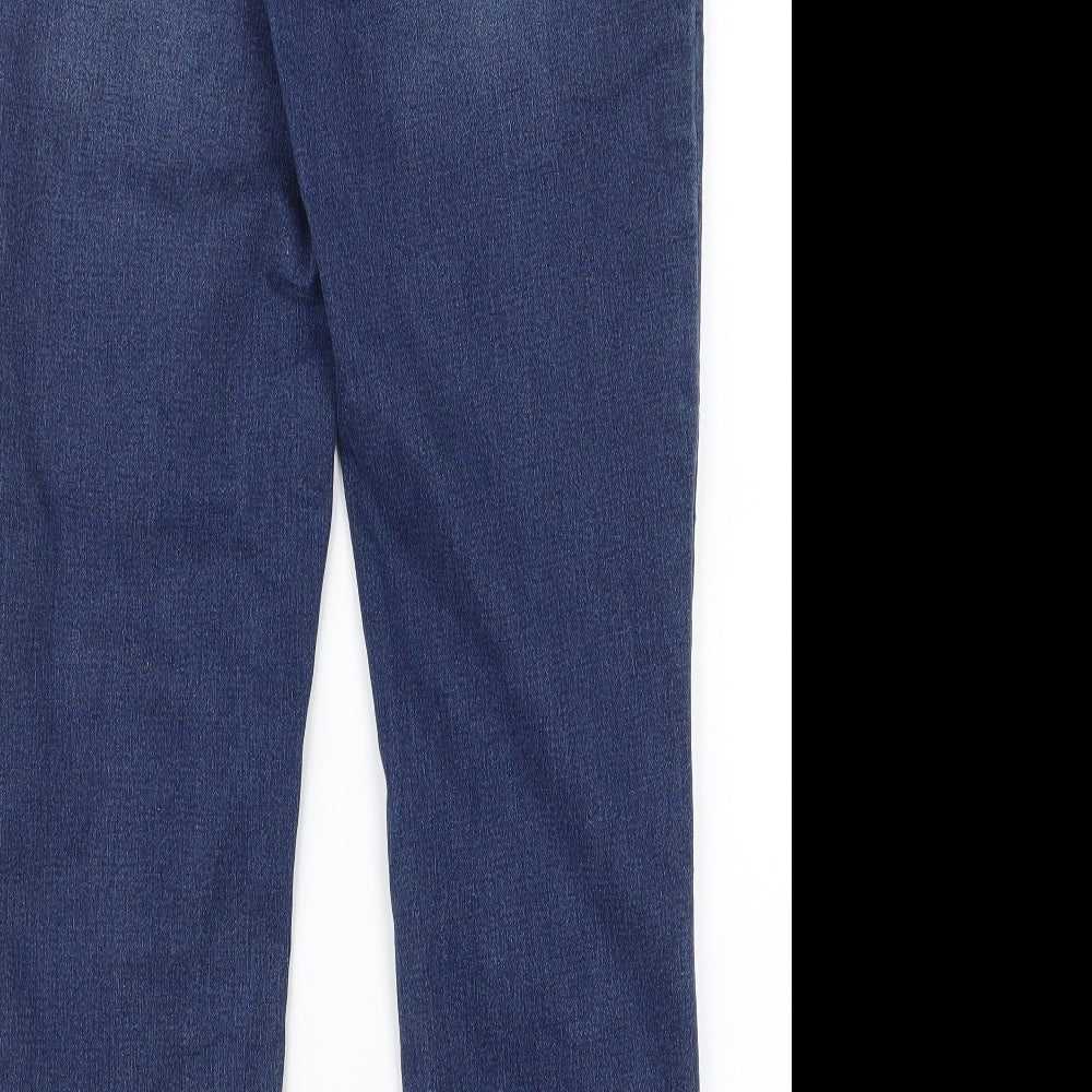 Papaya Womens Blue  Denim Skinny Jeans Size 12 L25 in