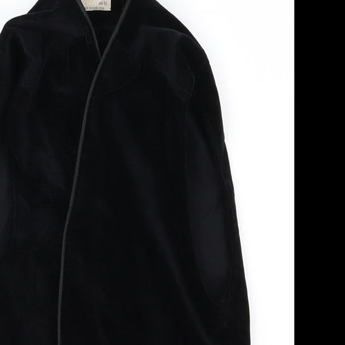 coral reef Womens Black   Gilet Jacket Size 12