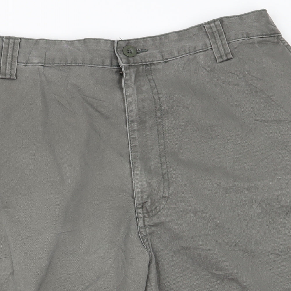 Preworn Mens Green   Cargo Shorts Size 36