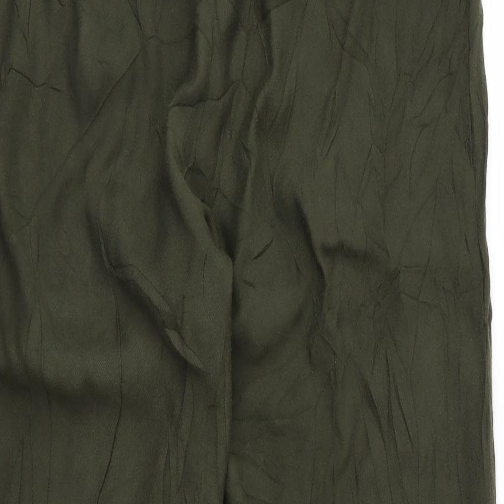 Miss Selfridge Womens Green   Trousers  Size 16 L28 in