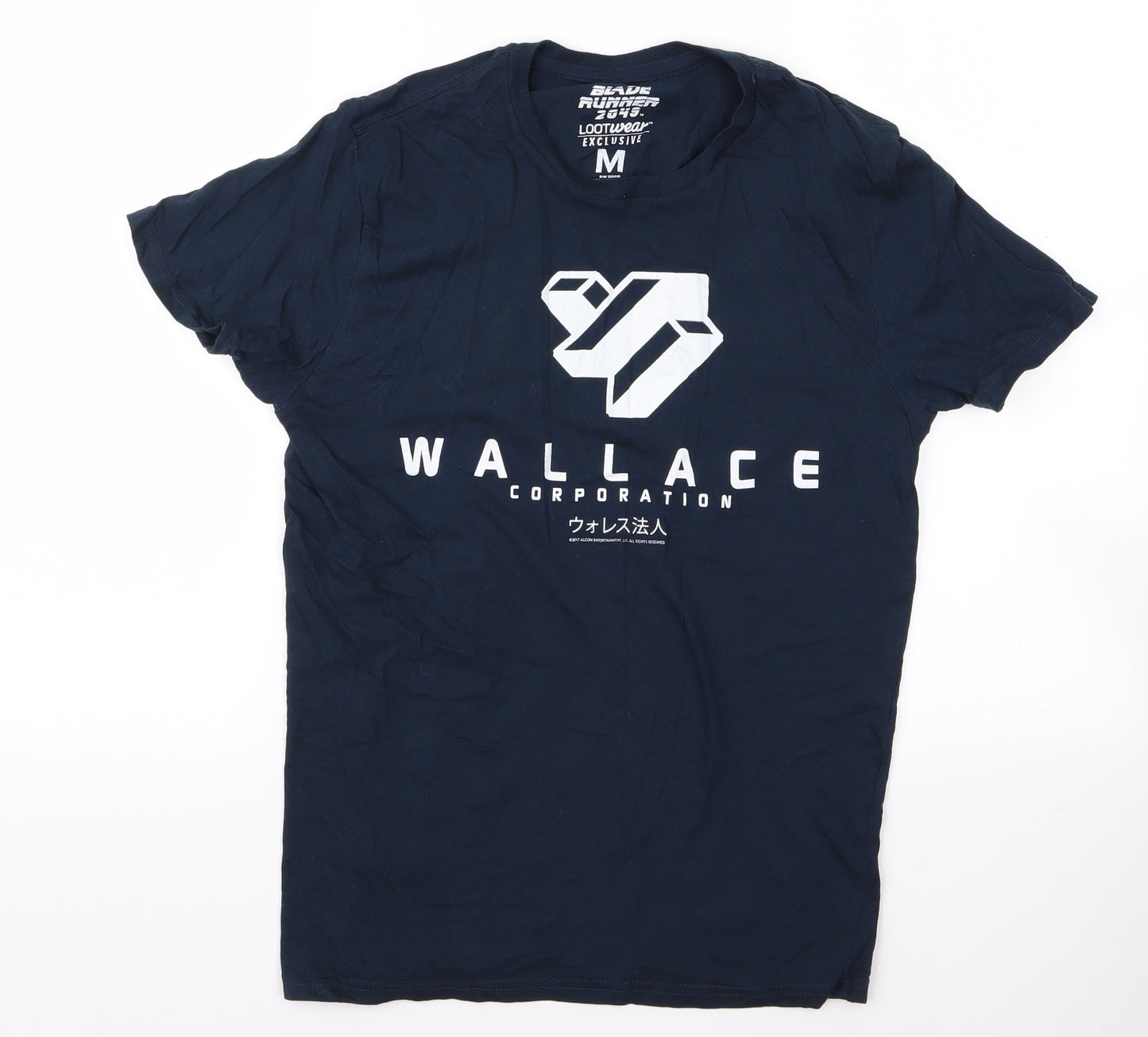 lootwear Mens Blue    T-Shirt Size M