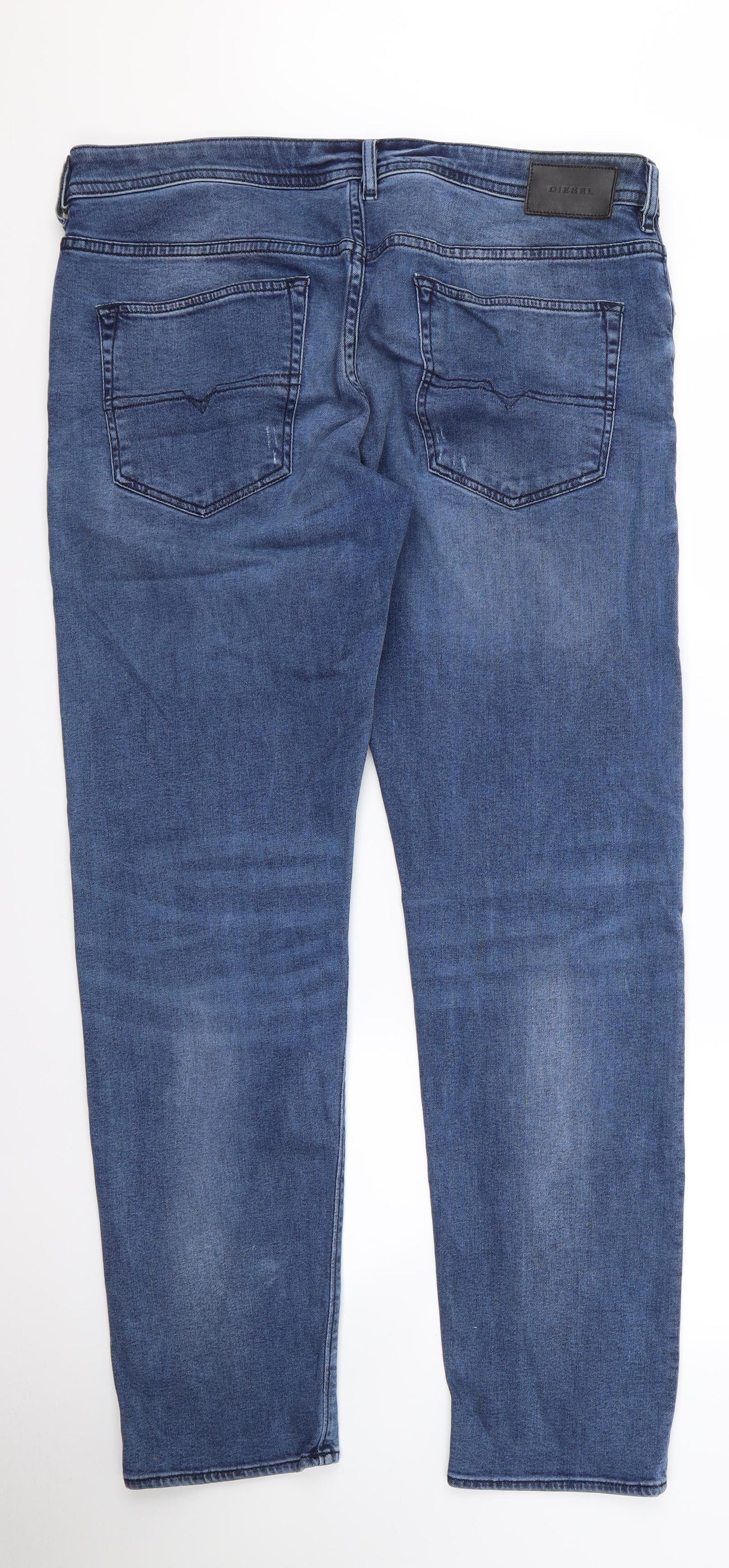 Diesel Mens Blue   Bootcut Jeans Size 34 L36 in