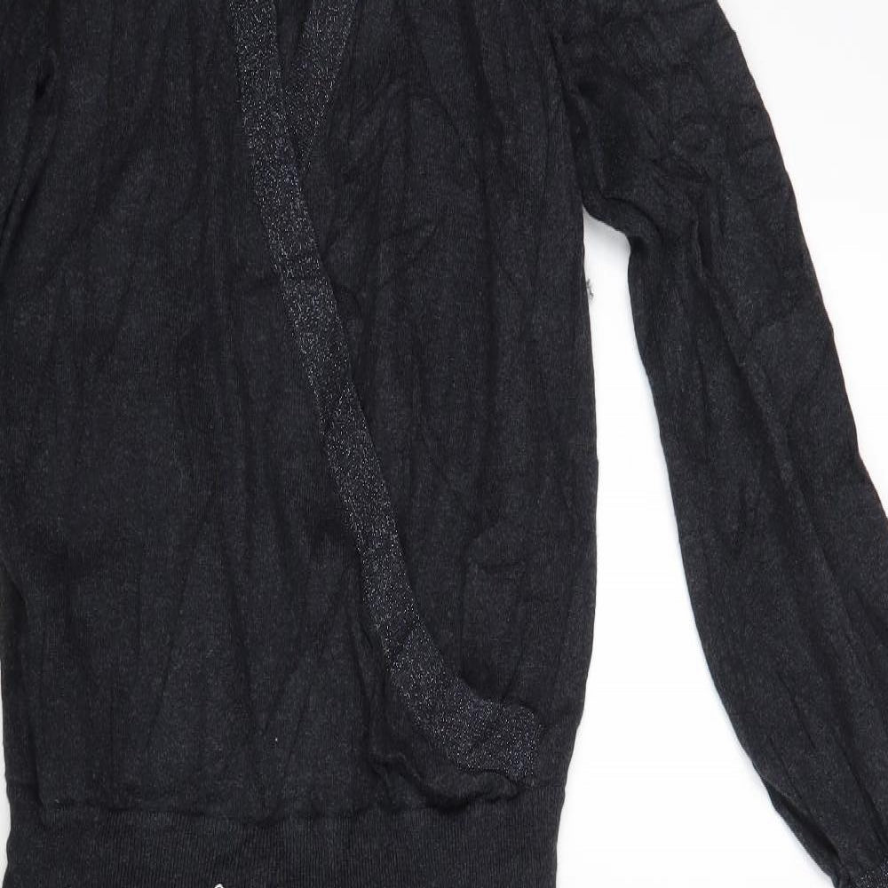 Mint Velvet Womens Grey   Bodysuit One-Piece Size L
