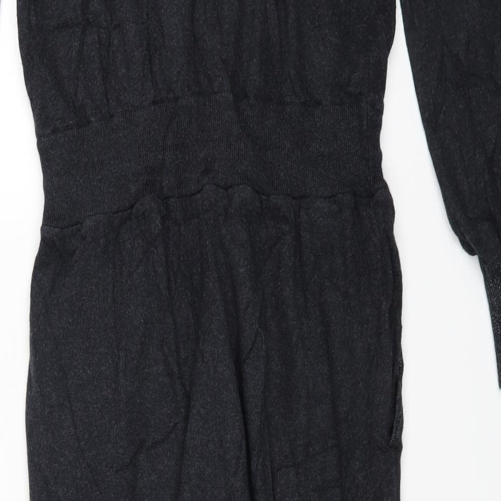 Mint Velvet Womens Grey   Bodysuit One-Piece Size L