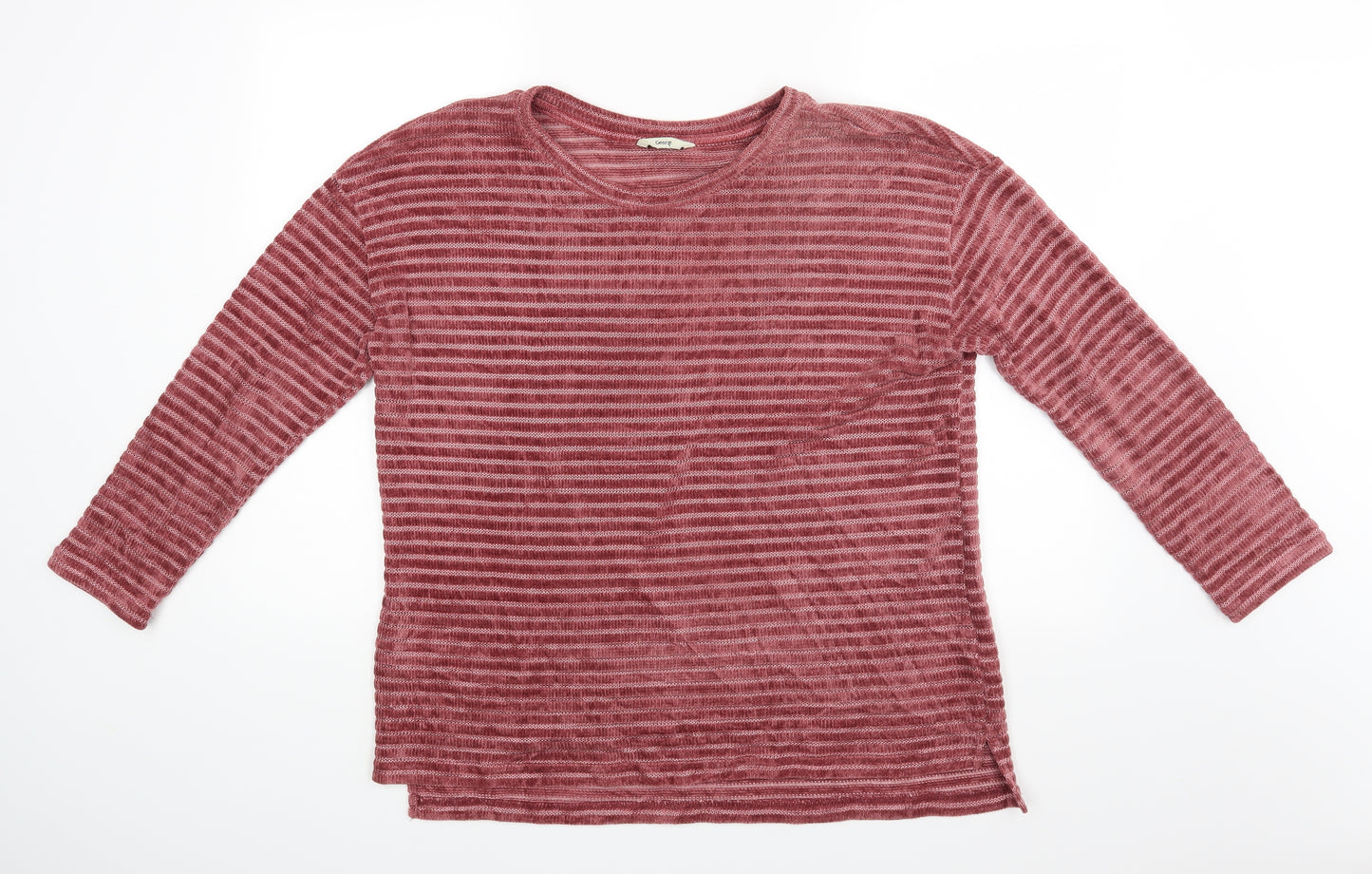 George Womens Red   Pullover Jumper Size 14
