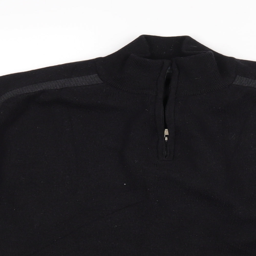 M&S Womens Black   Pullover Jumper Size XL