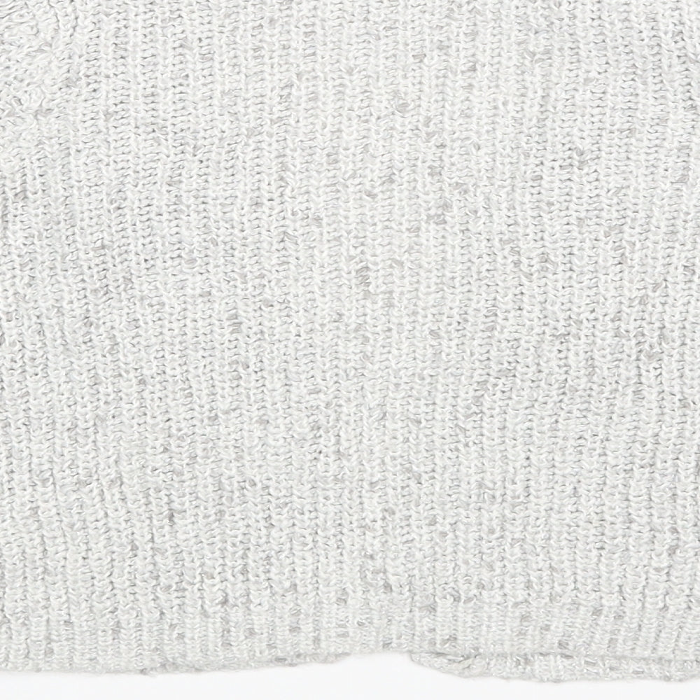 Primark Girls Grey   Wrap Jumper Size 3-4 Years