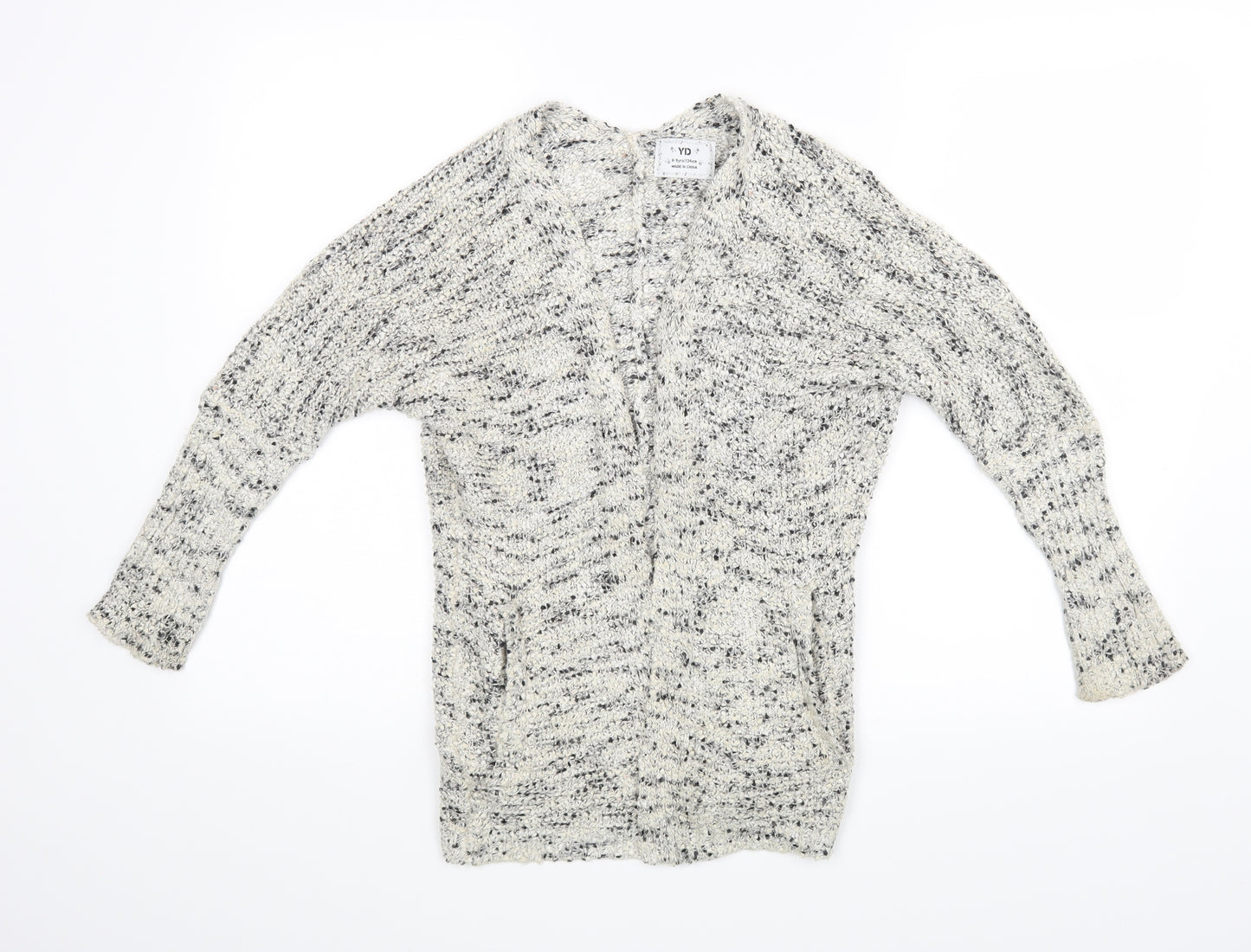 YD Girls Beige   Wrap Jumper Size 8-9 Years