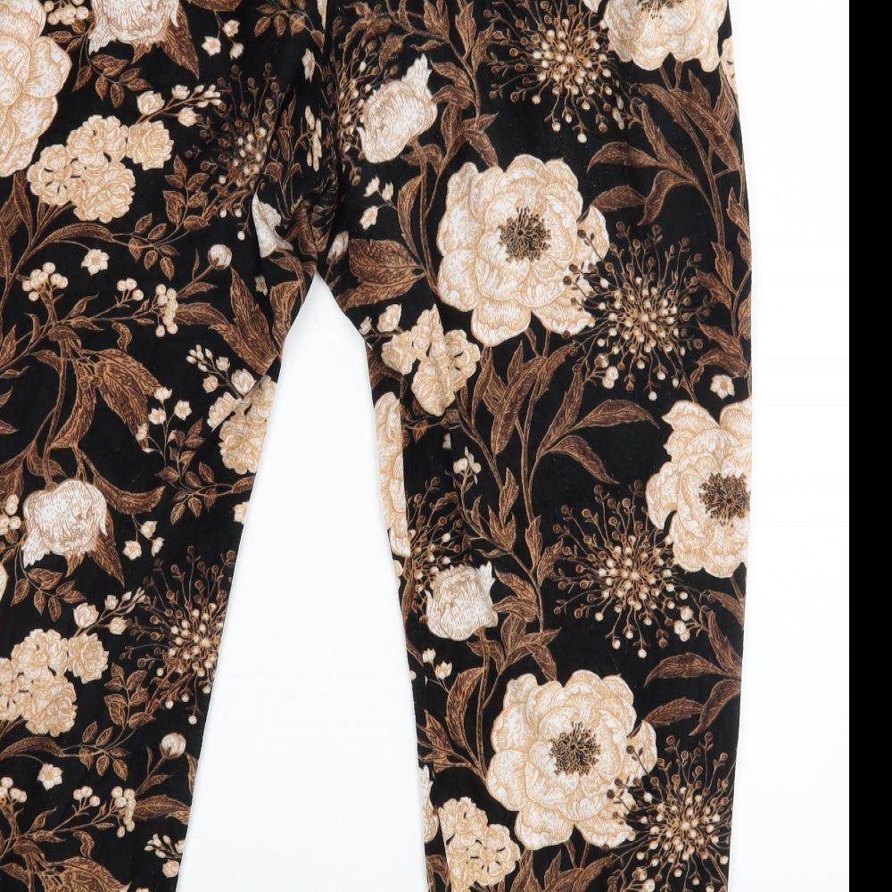 Time To Dream Womens Brown Floral   Pyjama Pants