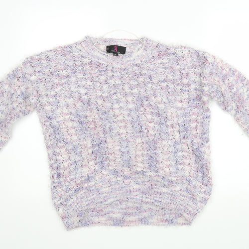 Simon Jeffery Womens Purple   Pullover Jumper Size M