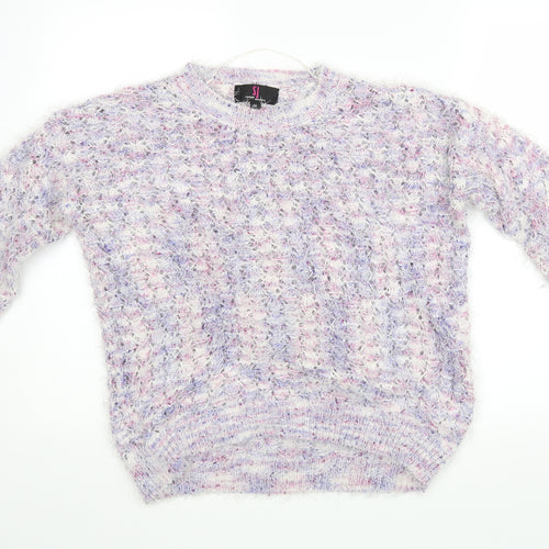 Simon Jeffery Womens Purple   Pullover Jumper Size M